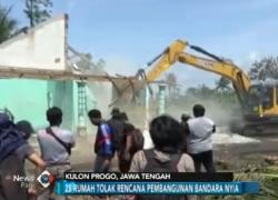 Rumah Kosong di Sekitar Proyek Bandara Baru Yogyakarta Digusur