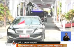 VIDEO: Usai Menikahkan Putrinya, Jokowi Terbang ke Jakarta