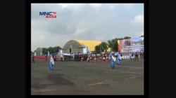 Puluhan Pesawat TNI AU Bermanuver di Langit Yogyakarta