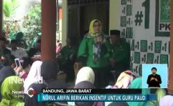 Kampanye, Nurul Arifin Akan Perhatikan Gaji Guru