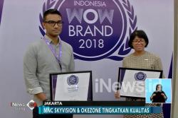 MNC Vision dan Okezone.com Raih Penghargaan Wow Brand 2018