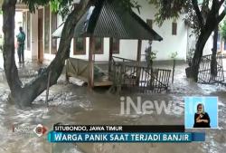Hujan 3 Hari Rendam Pemukiman Warga di Situbondo