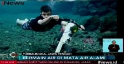 Menikmati Wisata Selfie Bawah Air di Purbalingga