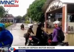 Diguyur Hujan, Kantor Pemkab Kendal Kebanjiran<