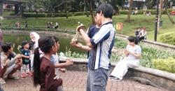 Jalan-Jalan ke Taman Barito, Asyiknya Bisa Mengenal Reptil Indonesia