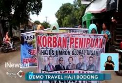 Demo, Jamaah Haji Reguler Kembali Datangi Kantor Global Insani