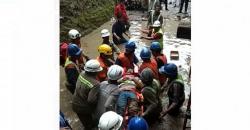 Dramatis, Evakuasi Korban Tertimbun Material Proyek Tol Manado-Bitung