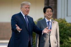 PM Jepang Temui Presiden Donald Trump Hari Ini
