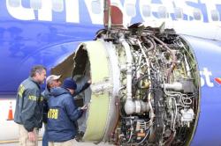 Mesin Southwest Airlines Meledak di Udara, Mesin Boeing 737 Diperiksa