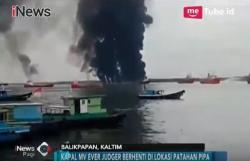 Terungkap Fakta Baru Penyebab Tumpahan Minyak di Teluk Balikpapan