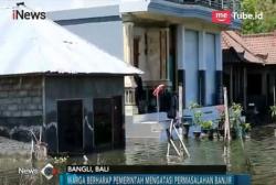 Danau Batur Meluap, Puluhan Rumah Warga Terendam