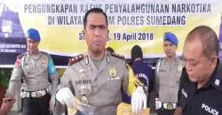 Kepala Desa Mulyasari Sumedang Utara Ditangkap dengan 4 Paket Sabu