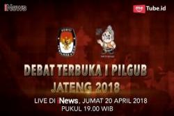 Cagub-Cawagub Jawa Tengah Akan Sampaikan Visi dan Misi Live di iNews