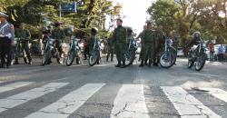 Antisipasi Kerusuhan, Petugas Gabungan Jaga Ketat Rumah JK di Makassar<