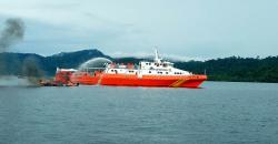 4 Polisi Korban Kapal Terbakar di Raja Ampat Dirawat Intensif