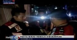 Polisi Bubarkan Komunitas Motor saat Asyik Pesta Miras di Tasikmalaya