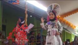 Anak TK di Kebumen Gelar Fashion Show dari Barang Bekas