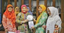 Ida Fauziyah Bertukar Gagasan dengan PW Aisyiyah Jateng