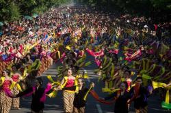 Peringati Hari Tari Dunia, Toraja Utara Gelar Acara Menari 24 Jam Nonstop