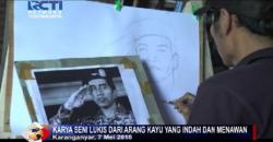 Meno, Pelukis Aliran Realisme yang Gunakan Bahan dari Arang