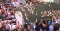 Ribuan Pelayat Antar Pemakaman Ulama Kharismatik NU KH Sholeh Qosim
