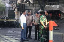 Kunjungi Korban Bom Surabaya, Jokowi Sebut Aksi Terorisme Biadab