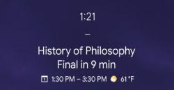 Android P Akan Tampilkan Upcoming Event di Lock Screen