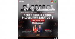 Debat Pilgub Jabar Malam Ini Disiarkan Langsung vozpublica
