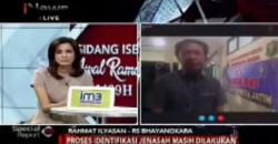 Jenazah Terduga Teroris Dibawa ke RS Bhayangkara untuk Diidentifikasi