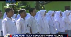 Aksi Solidaritas, Pelajar di Gunungkidul Deklarasi Antiradikalisme