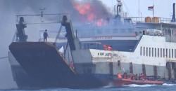 Ini Penyebab Terbakarnya KMP Labitra Adinda III di Selat Bali