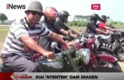 Mengenal Kiai Nyentrik Penggemar Motor Klasik di Sragen