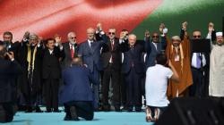 Bersama Presiden Erdogan, Wapres JK Ikut Unjuk Rasa Palestina di Turki