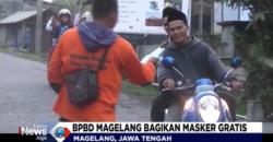 Dampak Erupsi Freatik Merapi, 2 Kecamatan di Magelang Kena Hujan Abu