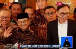 Begini Pertemuan Anwar Ibrahim dengan BJ Habibie di Jakarta
