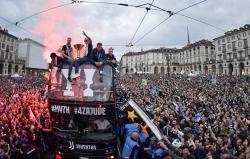 6 Suporter Cedera saat Juventus Gelar Parade Scudetto Keliling Kota