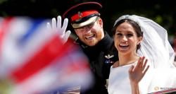 Kalahkan William-Kate, 29 Juta Warga AS Tonton Pernikahan Harry-Meghan