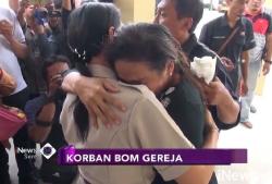 Penyerahan Jenazah Bayu Korban Bom Gereja Diiringi Isak Tangis