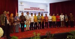 16 Parpol Deklarasi Keterbukaan Informasi Publik