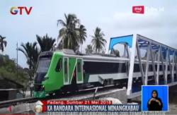 Diresmikan Jokowi, Tarif KA Bandara Minangkabau Rp10.000