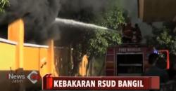 RSUD Bangil Terbakar, Ratusan Pasien Kalang Kabut Menyelamatkan Diri