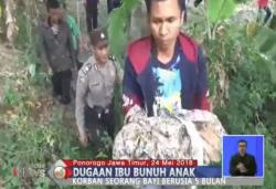 Ibu Tega Tinggalkan Bayi di Hutan Ponorogo hingga Tewas
