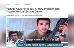 Dipolisikan, Begini Nasib Pelaku Penghina Presiden Jokowi