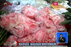 Pemkot Purbalingga Temukan 12 Makanan Mengandung Zat Berbahaya