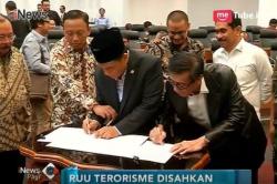 DPR Akhirnya Sahkan UU Terorisme, Ini Perubahannya