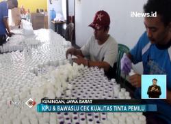Jelang Pilkada, KPU dan Bawaslu Jabar Tinjau Pabrik Pembuatan Tinta