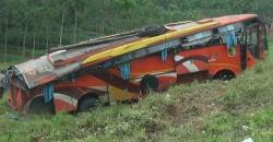 Bus Barumun Terguling di Tol Kualanamu, 1 Tewas dan Belasan Luka-Luka