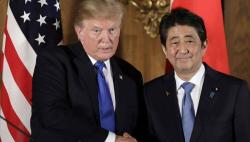 Trump-Abe Sepakat Korut Harus Hancurkan Semua Rudal dan Senjata Nuklir