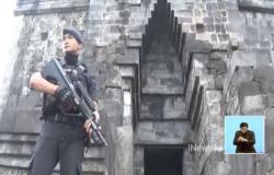 1.600 Personel Polisi Amankan Perayaan Waisak di Candi Borobudur