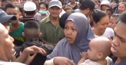 Pembagian Zakat di Makassar Ricuh, Anak-Anak dan Lansia Terinjak-injak